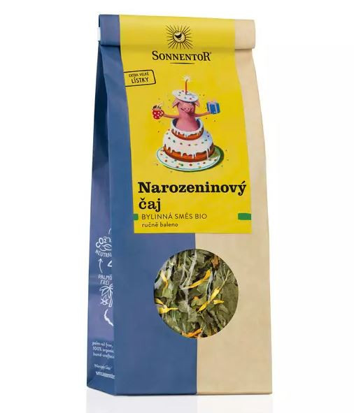 BIO bylinný čaj, Sonnentor Narozeninový čaj, sypaný, 50 g
