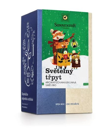 BIO bylinný čaj, Sonnentor Světelný třpyt, porcovaný, 18 sáčků