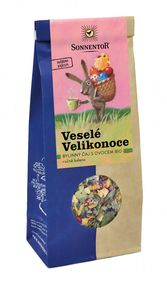 BIO bylinný čaj, Sonnentor Veselé Velikonoce, sypaný, 60 g-2043