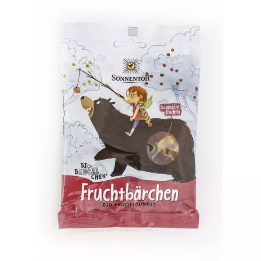 BIO gumoví medvídci, Sonnentor Bio Rarášci barevný mix, 100 g