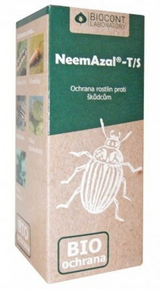 Bio likvidátor škůdců, Biocont NEEMAZAL T/S, balení 50 ml