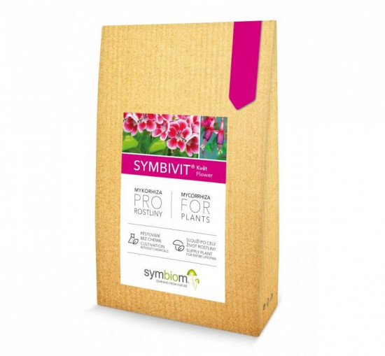 Bio mykorhizní houba pro muškáty, Symbiom SYMBIVIT, balení 750 g-27310