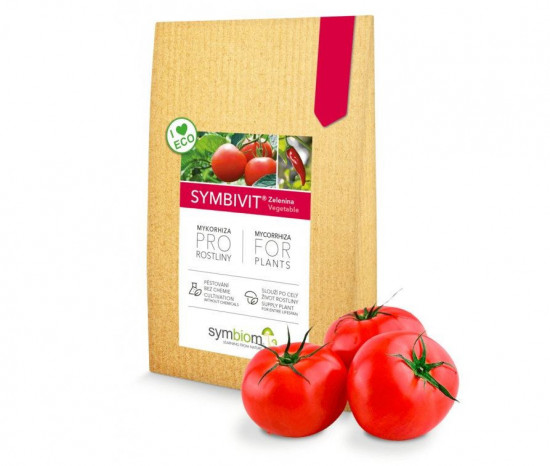 Bio mykorhizní houba pro rajčata a papriky, Symbiom SYMBIVIT, balení 150 g