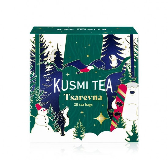 Bio organický černý čaj, Kusmi Tea Tsarevna, porcovaný, 20 sáčků