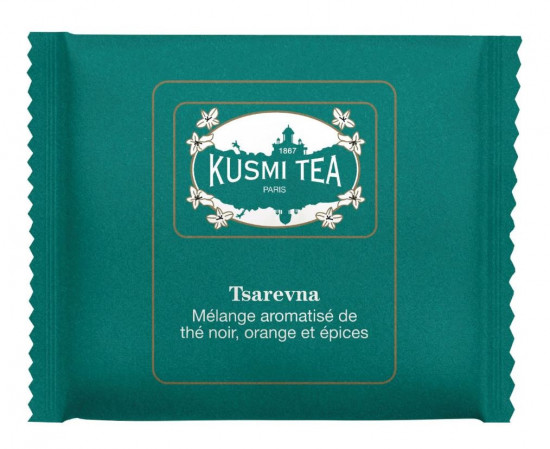 Bio organický černý čaj, Kusmi Tea Tsarevna, porcovaný, 20 sáčků-29367