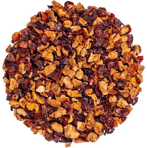 Bio organický ovocný čaj, Kusmi AquaExotica, plechová dóza, sypaný, 100 g-28405