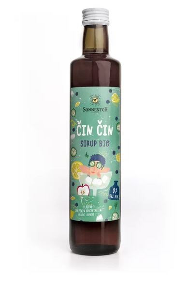 BIO ovocný sirup, Sonnentor Čin čin, 500 ml