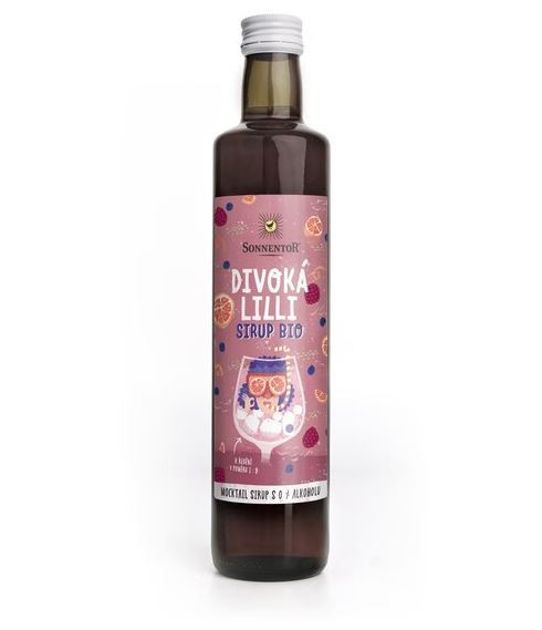 BIO ovocný sirup, Sonnentor Divoká Lilli, 500 ml