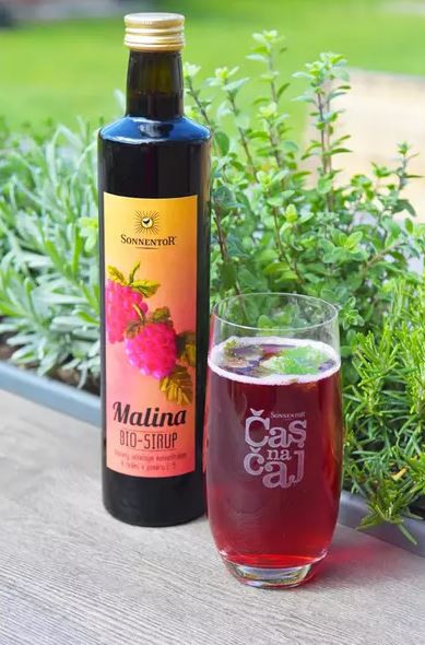 BIO ovocný sirup, Sonnentor Malina, 500 ml-26624