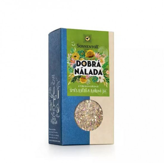 BIO směs koření a květů, Sonnentor Dobrá nálada, krabička, 25 g