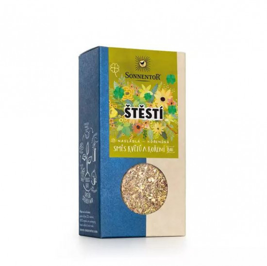 BIO směs koření a květů, Sonnentor Štěstí, krabička, 35 g