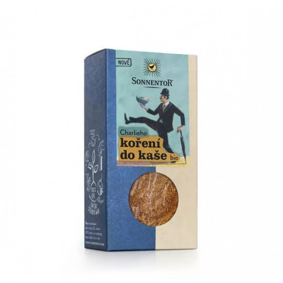 BIO směs koření, Sonnentor Charlieho koření do kaše, krabička, 70 g