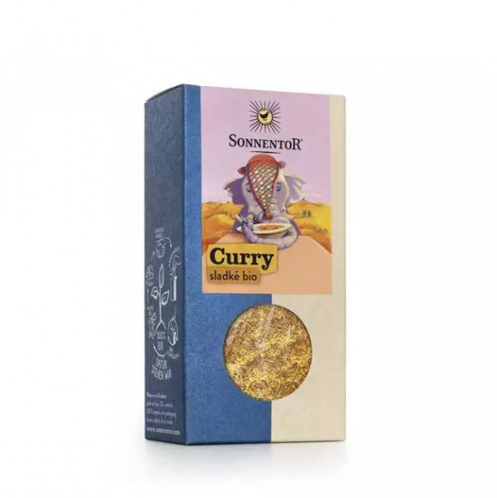 BIO směs koření, Sonnentor Curry sladké, krabička, 50 g