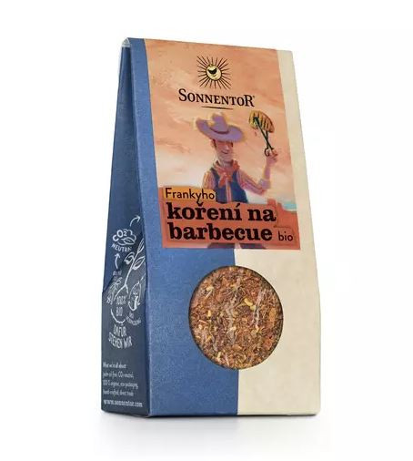 BIO směs koření, Sonnentor Frankyho koření na barbecue, krabička, 35 g