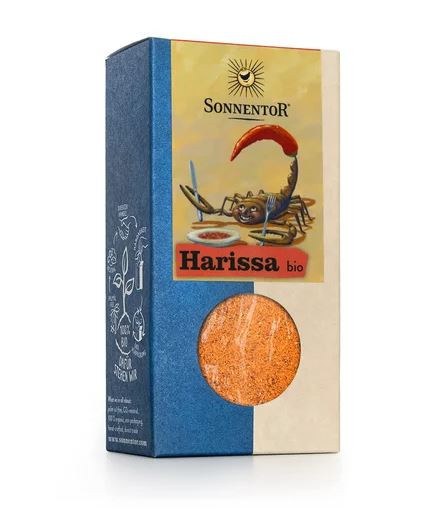 BIO směs koření, Sonnentor Harissa, krabička, 70 g
