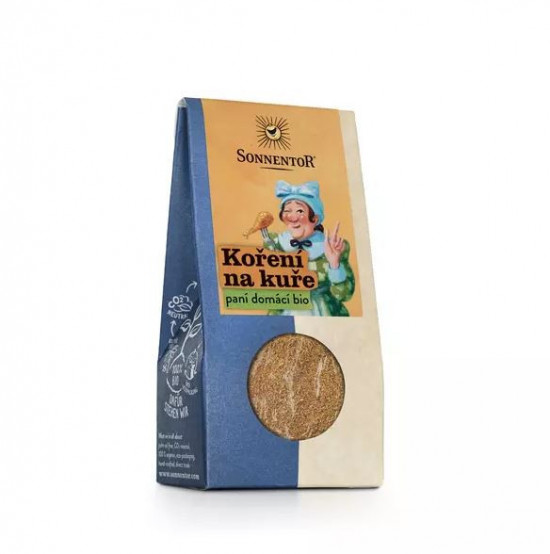 BIO směs koření, Sonnentor Koření na kuře paní domácí, krabička, 35 g