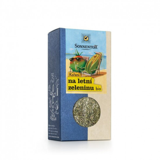 BIO směs koření, Sonnentor Koření na letní zeleninu, krabička, 35 g