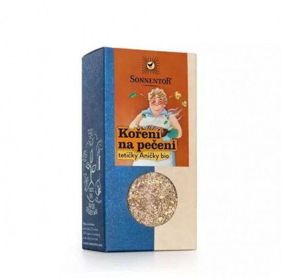 BIO směs koření, Sonnentor Koření na pečení tetičky Aničky, krabička, 60 g