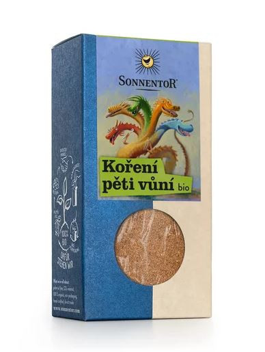 BIO směs koření, Sonnentor Koření pěti vůní, krabička, 55 g