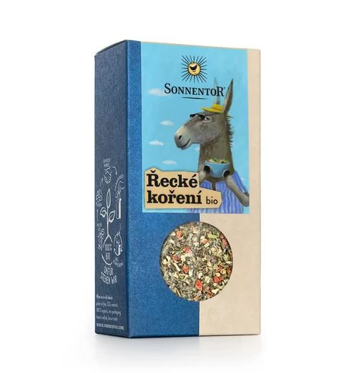 BIO směs koření, Sonnentor Řecké, krabička 35 g