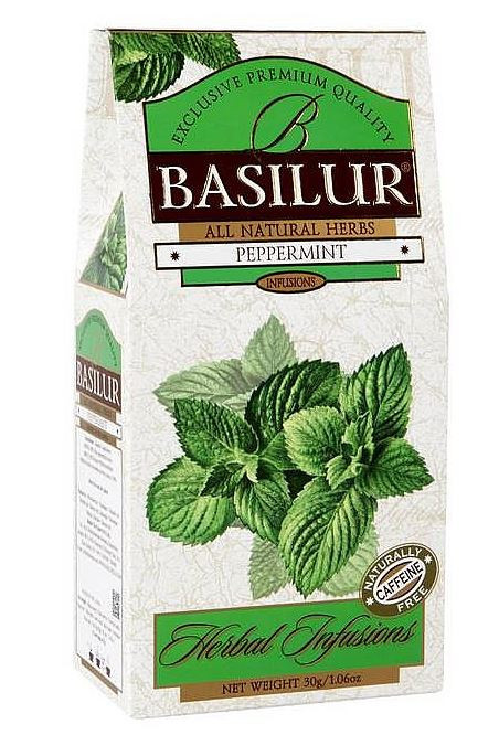 Bylinný mátový čaj, Basilur Herbal Peppermint, sypaný, 30 g