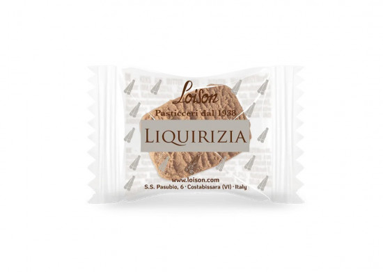Čajové sušenky s lékořicí Liquirizia, dárkové balení, 200 g-29228