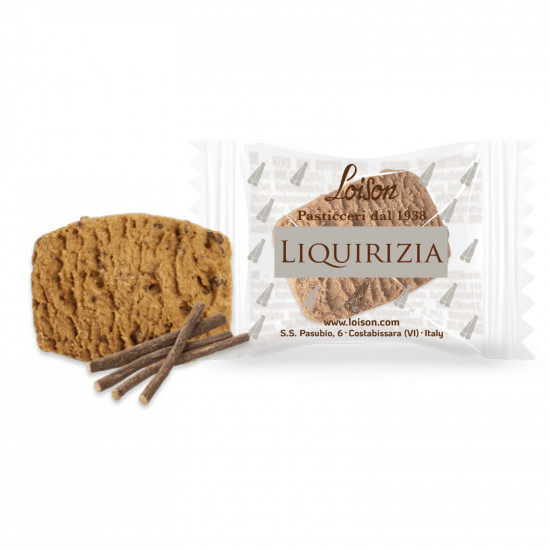 Čajové sušenky s lékořicí Liquirizia, dárkové balení, 200 g-29229