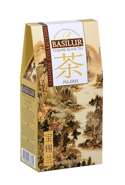 Černý čaj, Basilur Chinese Pu-Erh, sypaný, 100 g