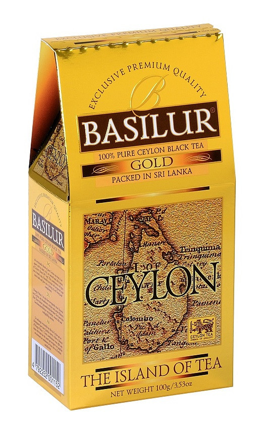 Černý čaj, Basilur Island of Tea Gold OP1, sypaný, 100 g