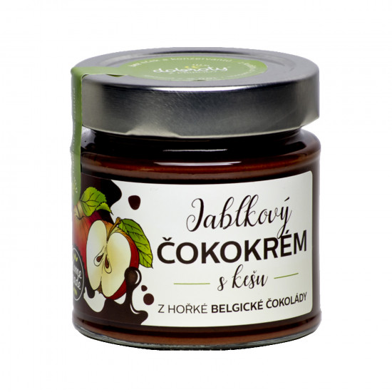 Čokoládový krém, Dobroty z přírody Jablko s kešu, 200 g