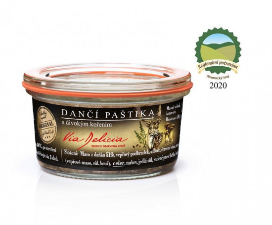Dančí paštika s divokým kořením, Via Delicia, 130 g-25321