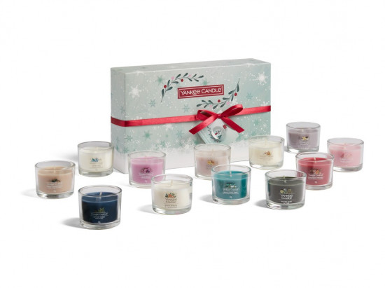 Dárková sada, Aromatické svíčky Yankee Candle 12 ks, hoření 12 x 10 hod.-22355