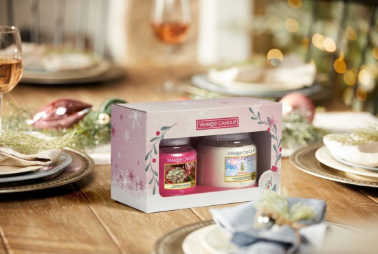 Dárková sada, Aromatické svíčky Yankee Candle 2 ks, hoření 2 x 75 hod.-22415