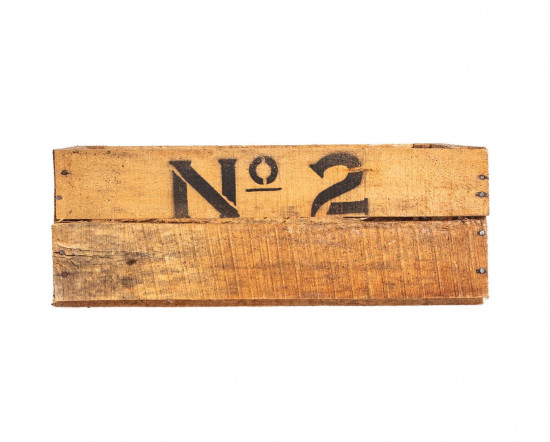 Dřevěná bedna No. 2, hnědá