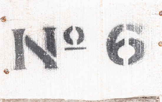 Dřevěná bedna No. 6, bílá-17389