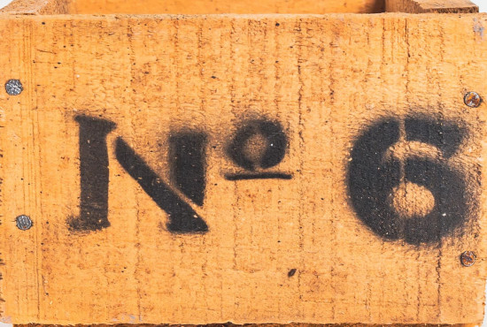 Dřevěná bedna No. 6, hnědá-17392