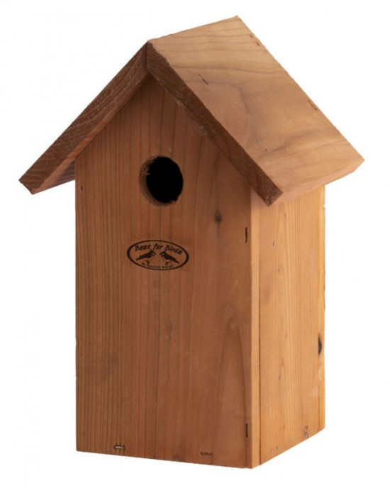 Dřevěná ptačí budka pro sýkoru modřinku, Esschert Design, hnědá