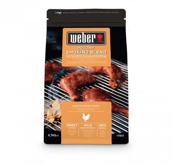 Dřevěné udící lupínky na drůbež Weber, 0.7 kg