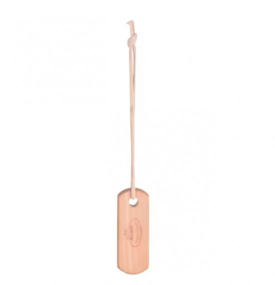 Dřevěný kartáč na nehty, přírodní, délka 11 cm-25475