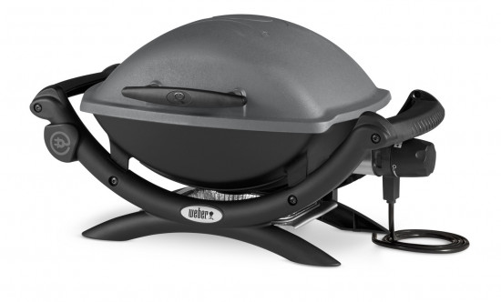 Elektrický gril Weber Q 1400, tmavě šedý