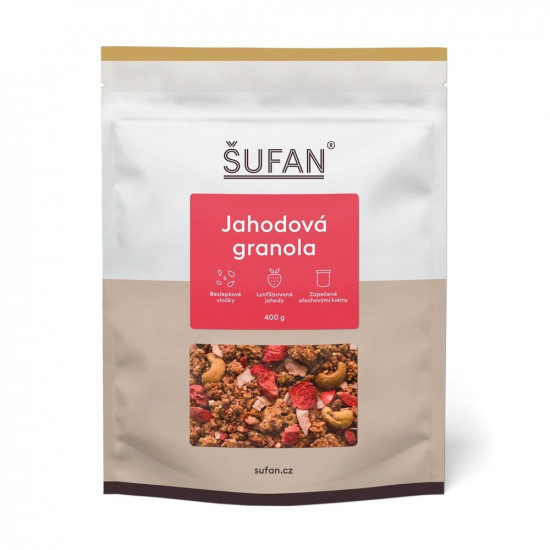 Granola, Šufan Jahodová granola, 400 g