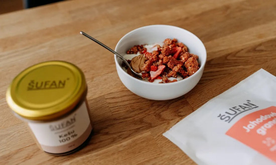 Granola, Šufan Jahodová granola, 400 g-27755