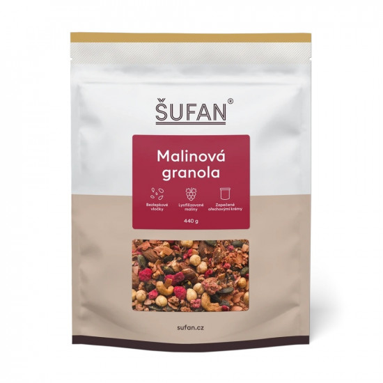 Granola, Šufan Malinová granola, 440 g