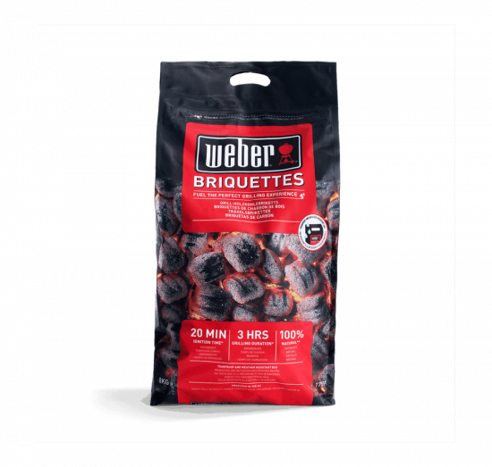 Grilovací dřevěné brikety Weber, 8 kg