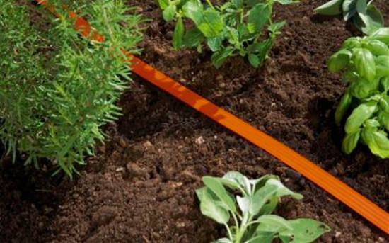 Hadicový zavlažovač Gardena, délka 15 m, oranžový-9551