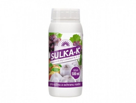 Hnojivo + likvidátor chorob a škůdců, Forestina SULKA-K, balení 500 ml