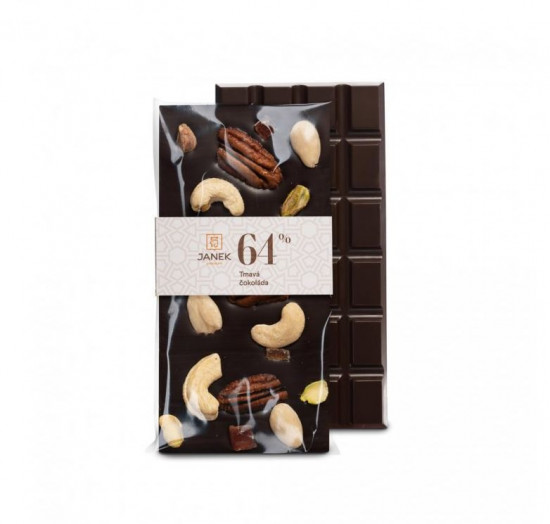 Hořká čokoláda Jankova pečeť, Janek, 95 g