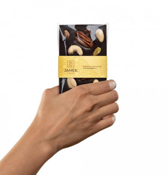 Hořká čokoláda Jankova pečeť, Janek, 95 g-27085