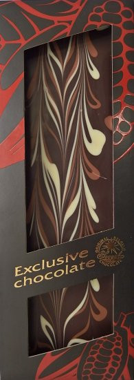 Hořká čokoláda, Severka Exclusive chocolate tříbarevná, 120 g