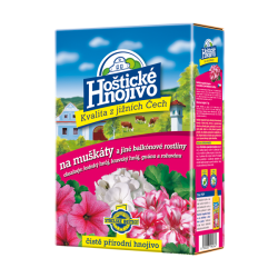 Hoštické hnojivo na MUŠKÁTY a balkónové rostliny, Forestina, balení 1 kg